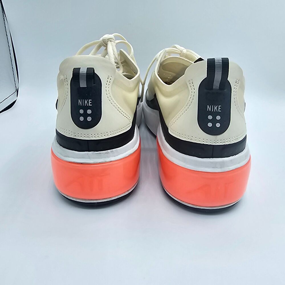 Nike Air Max Dia Women 8.5 Cream Black Coral Cushioned Sneakers - Picture 4 of 11